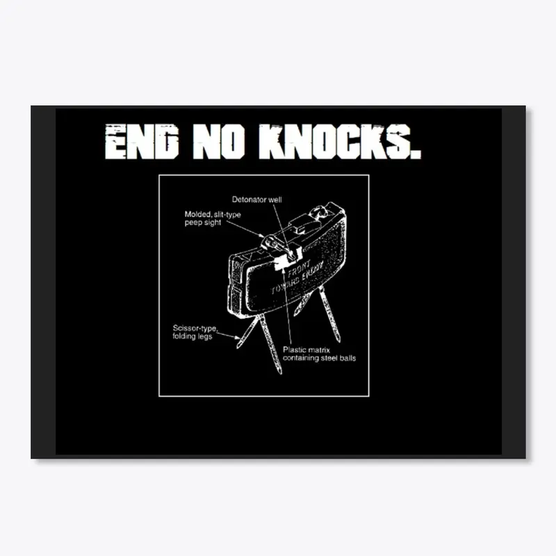 End No Knocks (Black)